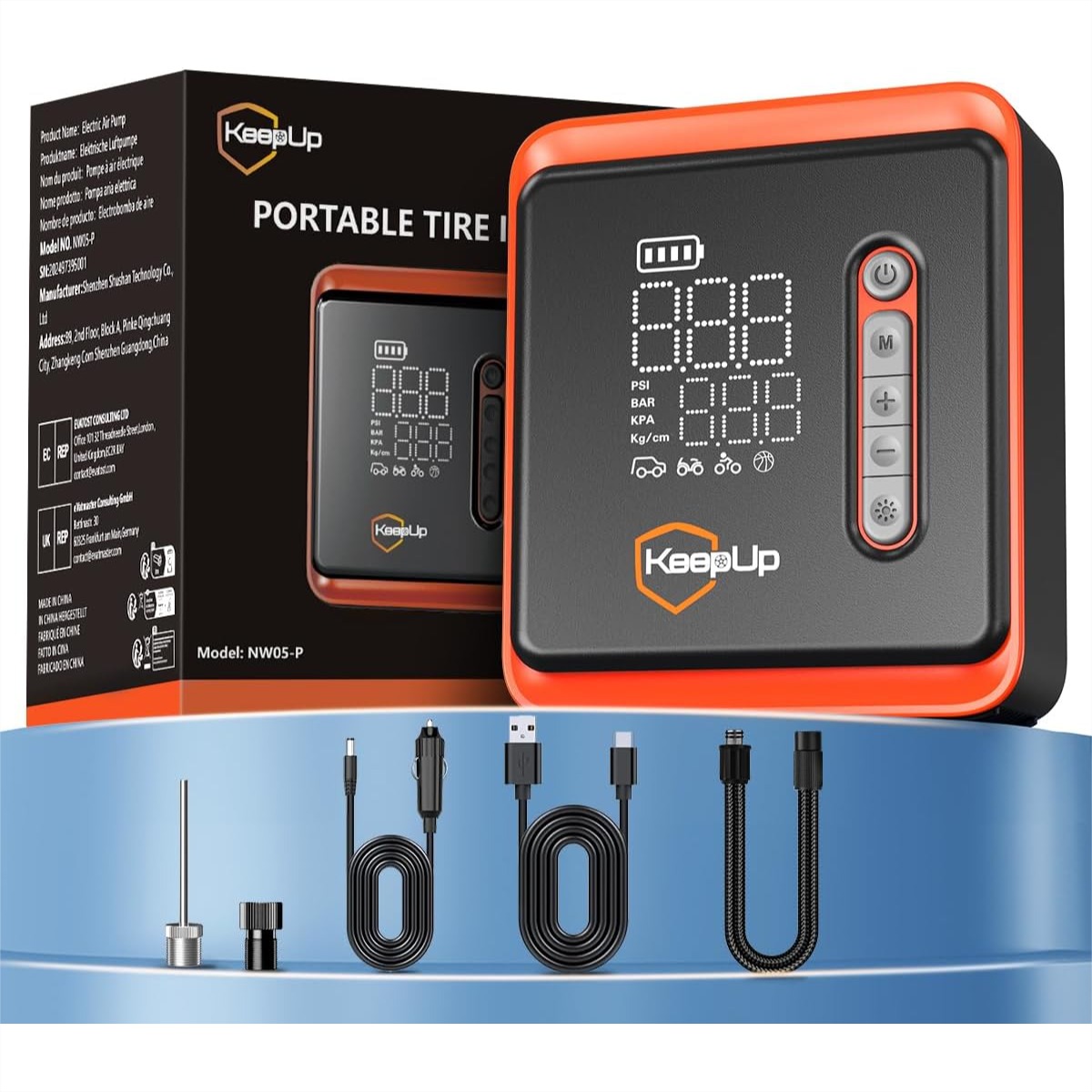 Car Portable Tire Inflator - Tire Inflator Portable Air Compressor -