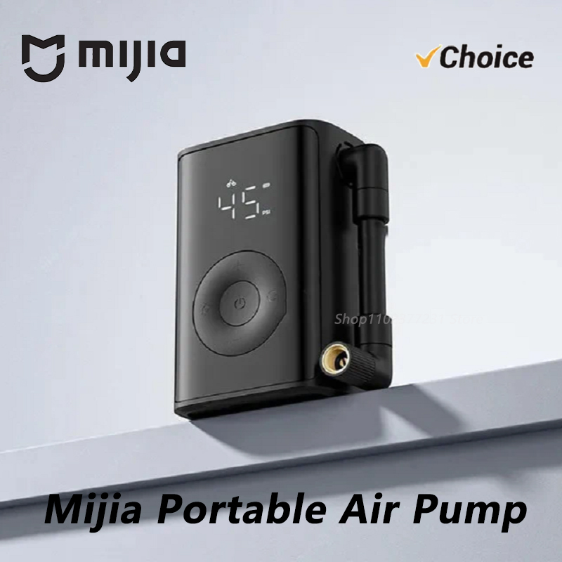 Car Portable Tire Inflator - NEW Mijia Portable Air Pump 2000mAh