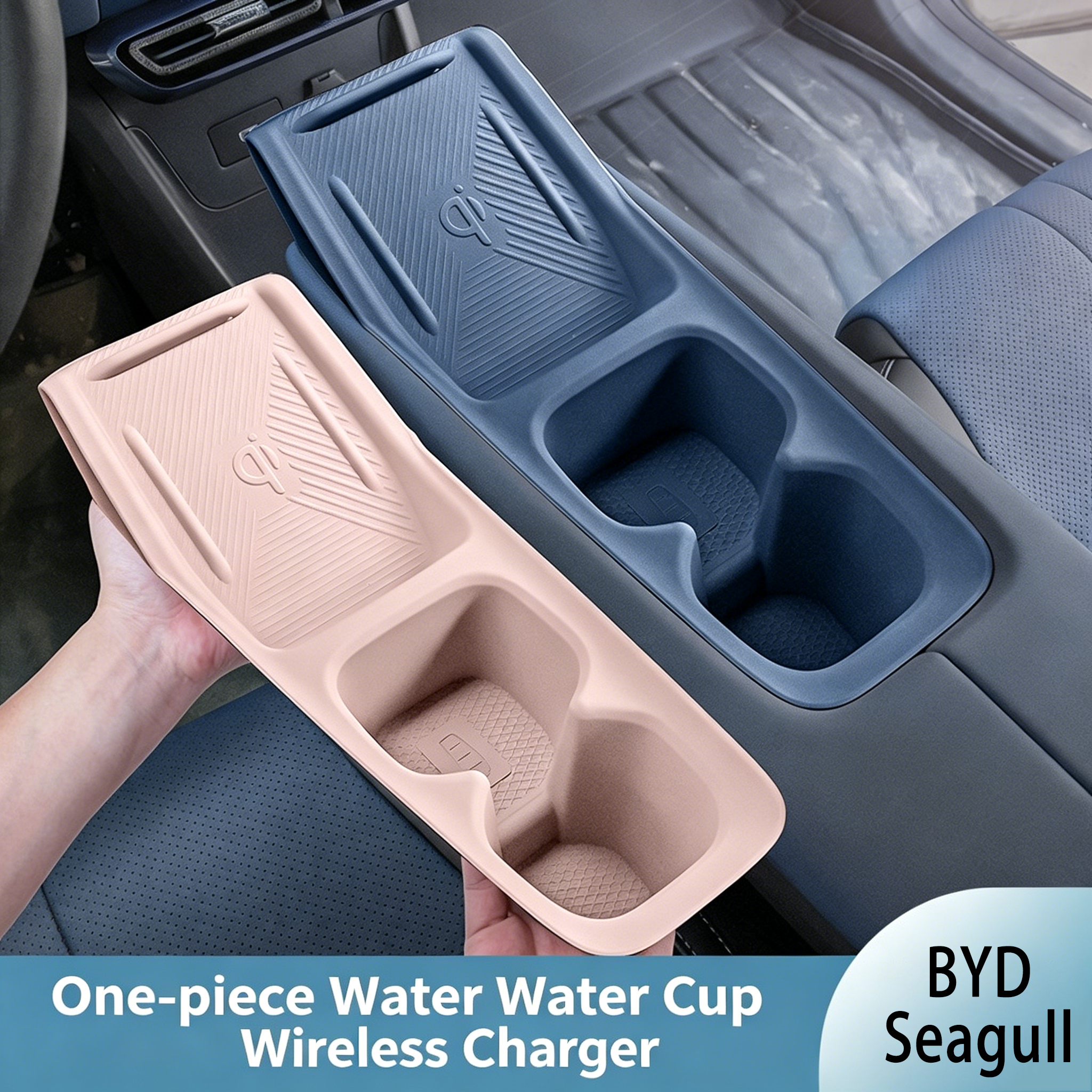 Wireless Car Charger - BYD SEAGULL Dolphin MINI 2023 2024