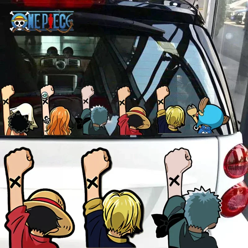 Anime One Piece Car Sticker Ca - Car Accessories Japanese incelemesi ve fiyatı