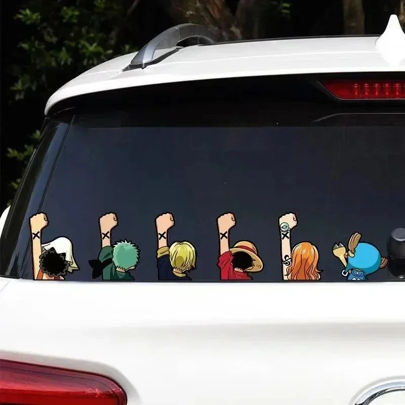 Anime One Piece Car Sticker Ca - Car Accessories Japanese incelemesi ve fiyatı