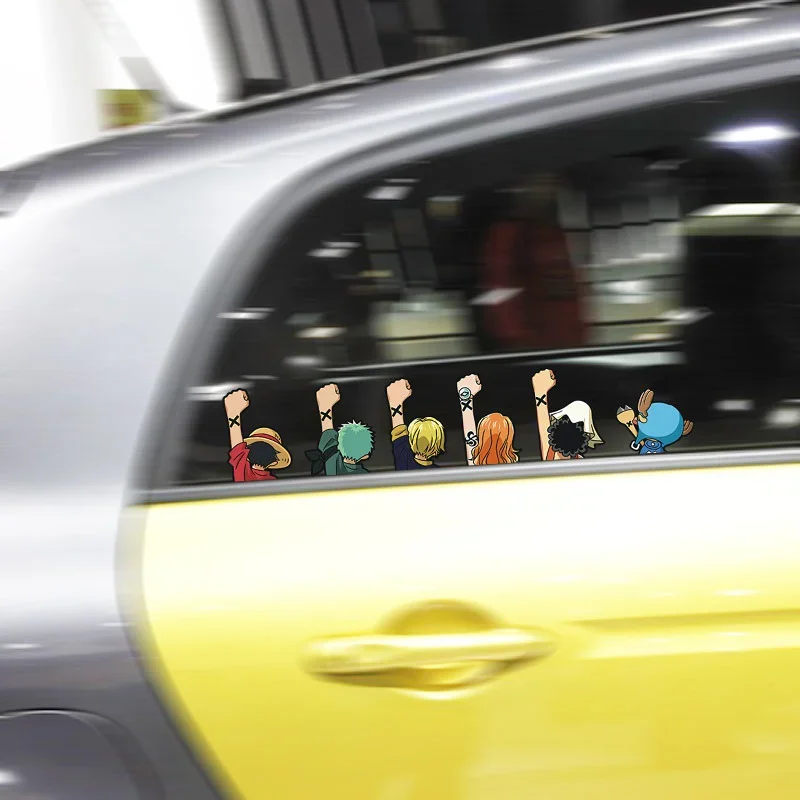 Anime One Piece Car Sticker Ca - Car Accessories Japanese incelemesi ve fiyatı