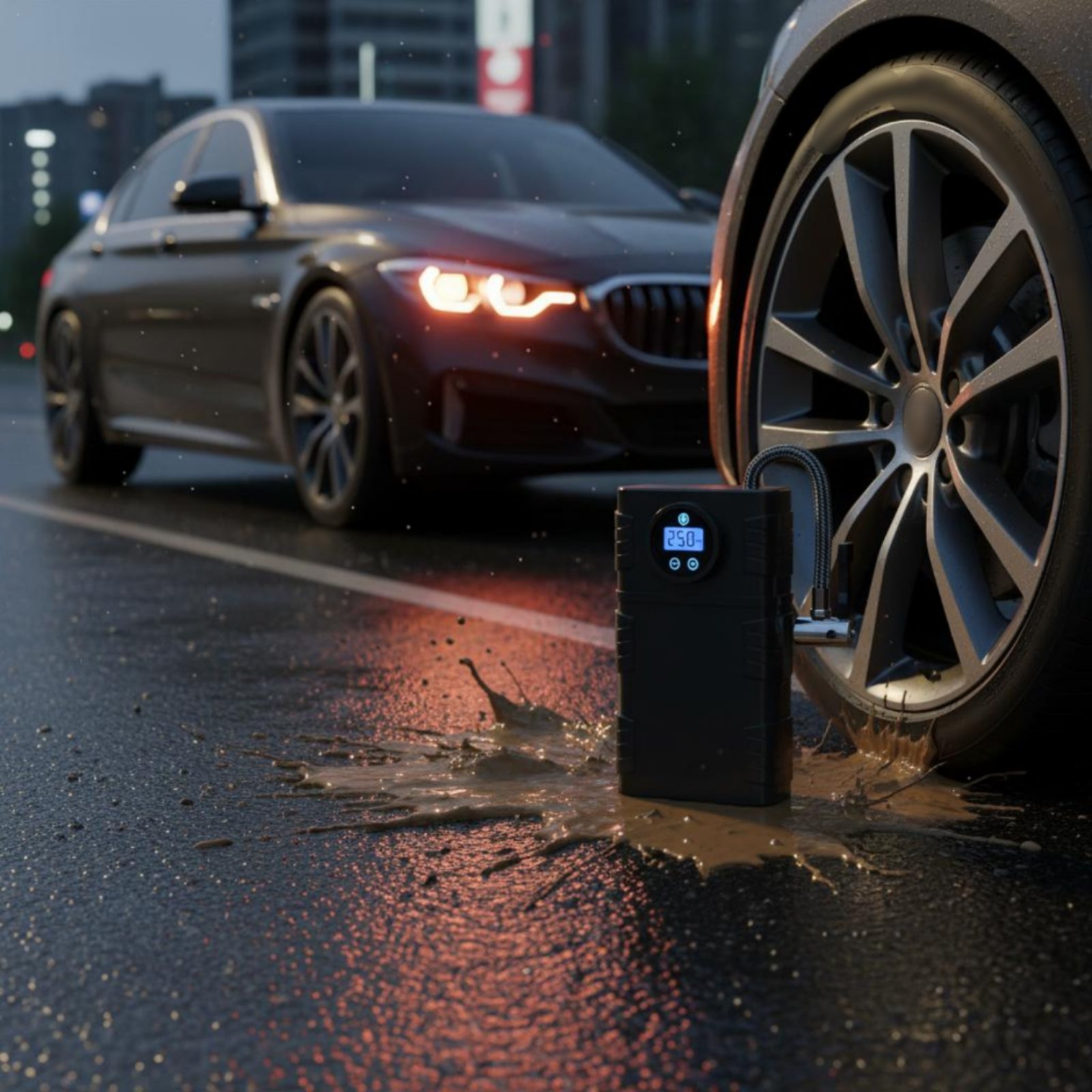 Portable Tire Inflator Cordles - Car Portable Tire Inflator incelemesi ve fiyatı