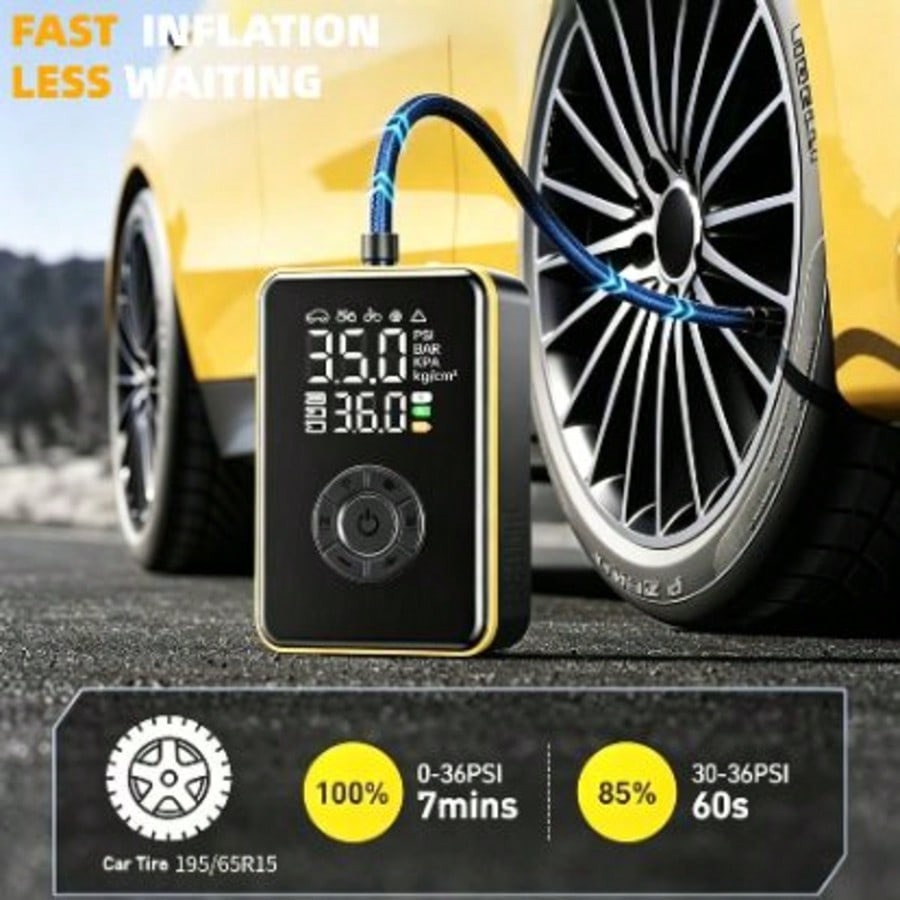 Tire Inflator Portable Air Com - Car Portable Tire Inflator incelemesi ve fiyatı