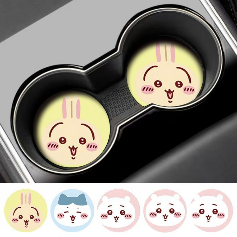 2pcs Chiikawa Car Anti Slip Cu - Car Accessories Japanese incelemesi ve fiyatı