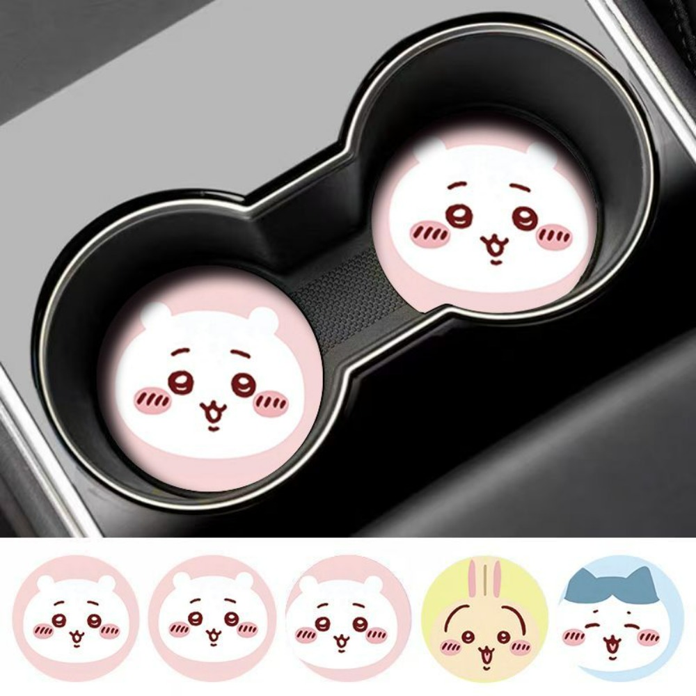 2pcs Chiikawa Car Anti Slip Cu - Car Accessories Japanese incelemesi ve fiyatı