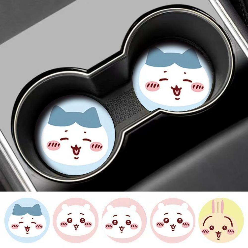 2pcs Chiikawa Car Anti Slip Cu - Car Accessories Japanese incelemesi ve fiyatı