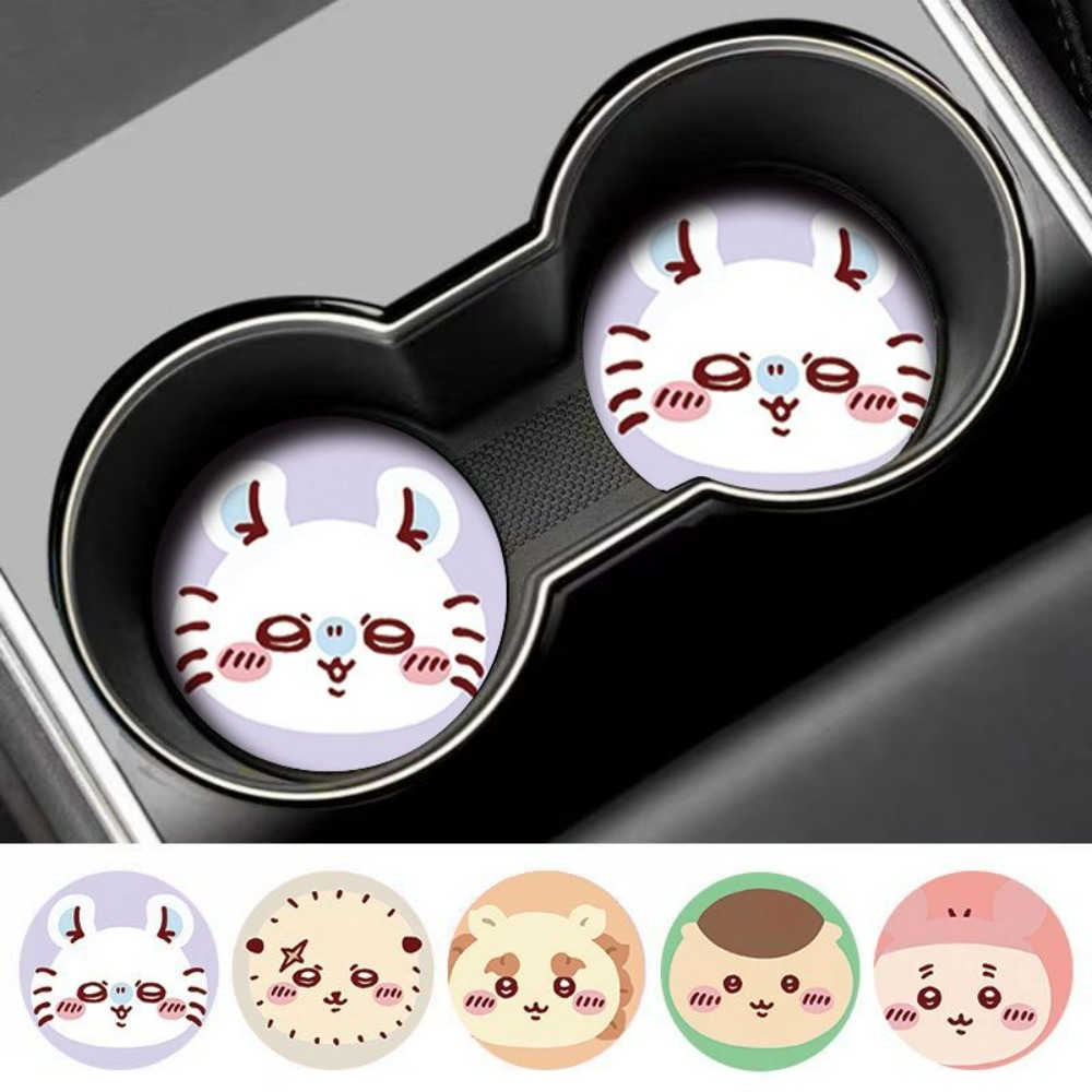 2pcs Chiikawa Car Anti Slip Cu - Car Accessories Japanese incelemesi ve fiyatı