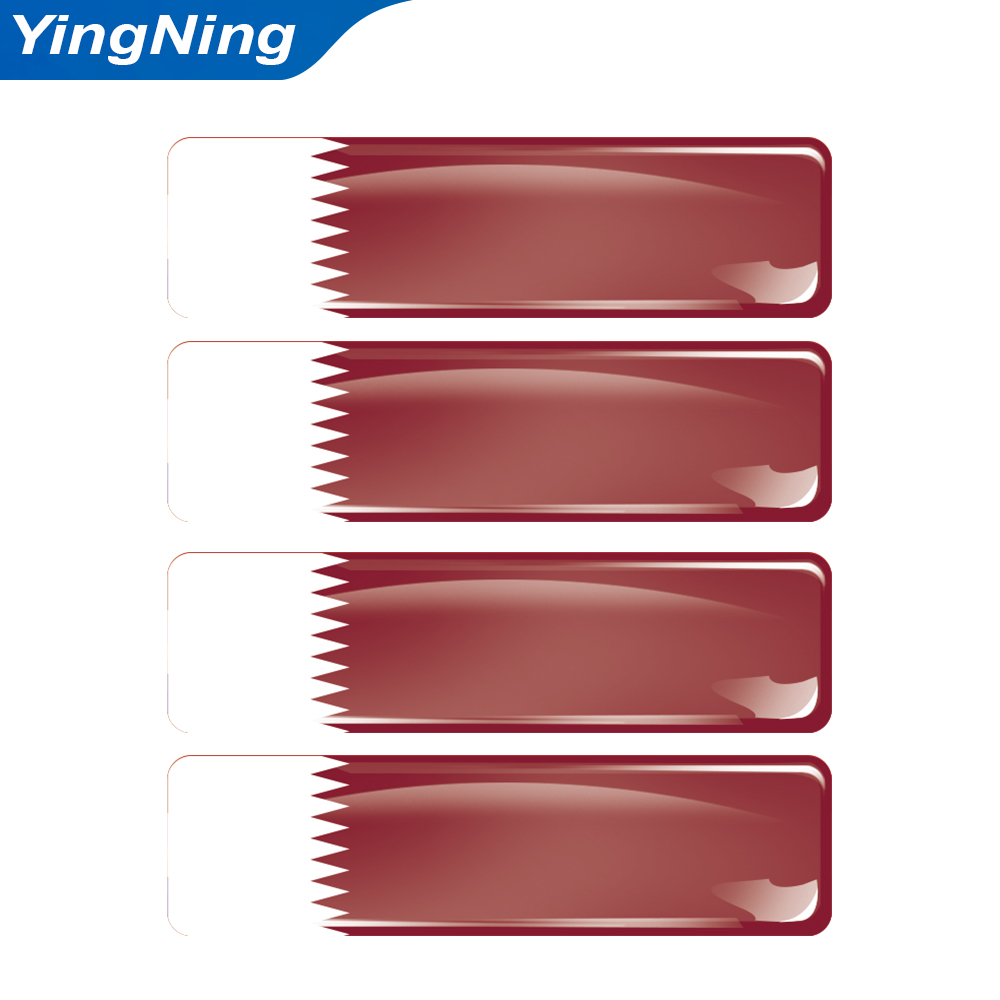 4PCS Qatar Flag Sticker Vinyl  - Qatar Car Accessories incelemesi ve fiyatı
