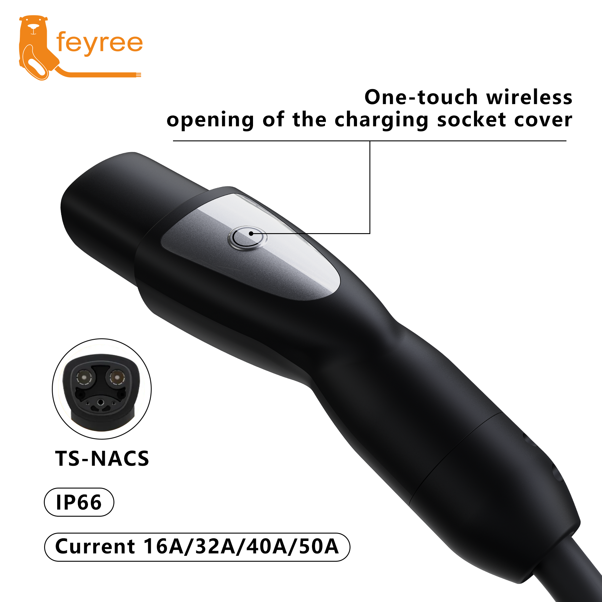 feyree TS-NACS Socket EV Charg - Wireless Car Charger incelemesi ve fiyatı