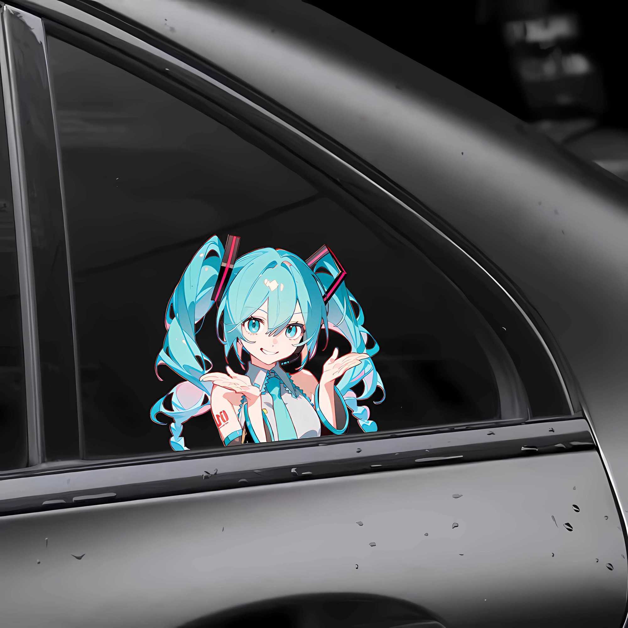 Hatsune Miku MIKU anime Animat - Car Accessories Japanese incelemesi ve fiyatı