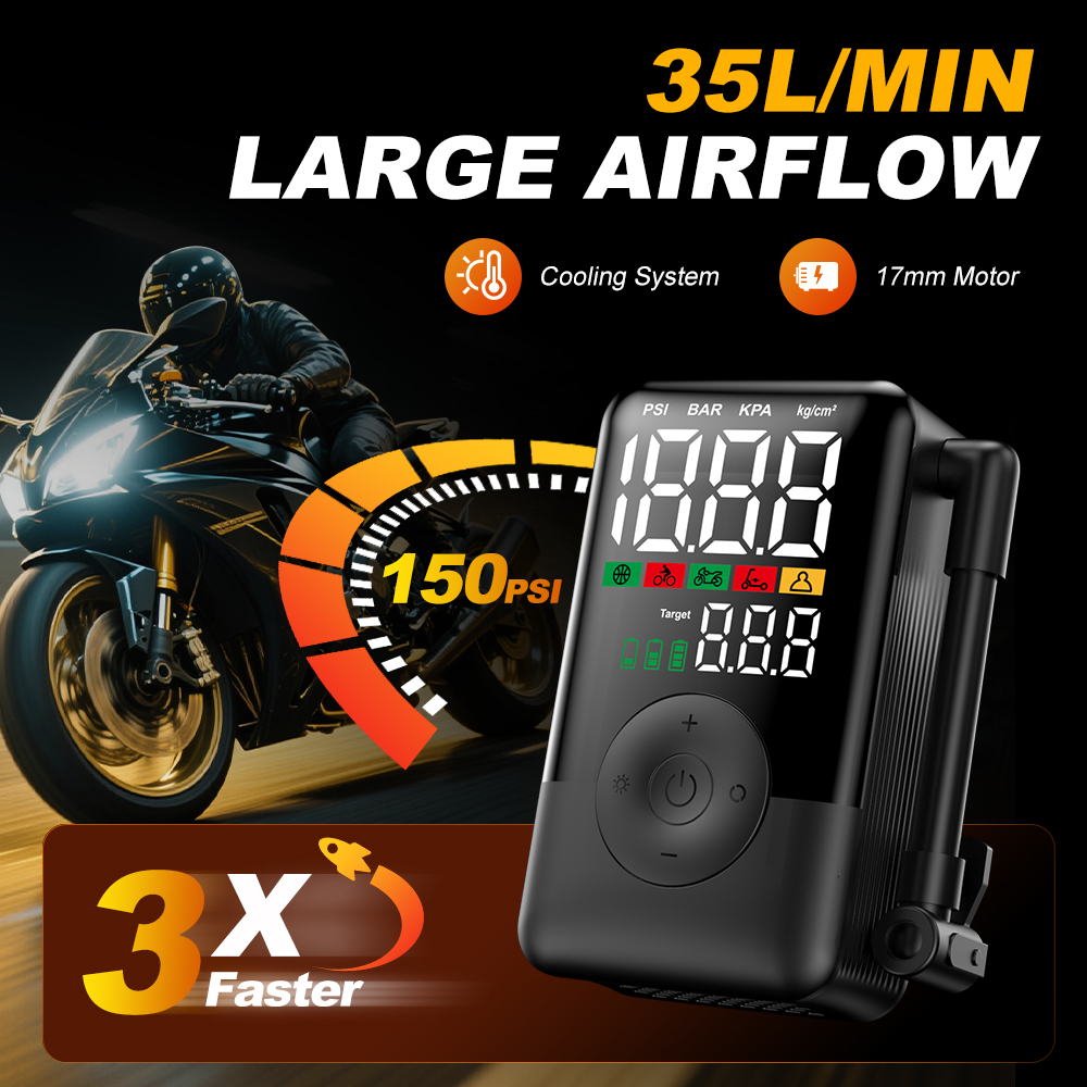 Carsun Portable Digital Tire I - Car Portable Tire Inflator incelemesi ve fiyatı