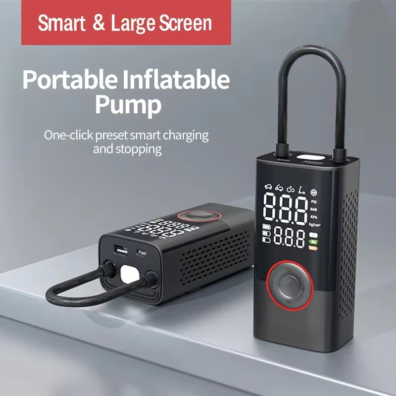 Rechargeable Air Pump Tire Inf - Car Portable Tire Inflator incelemesi ve fiyatı