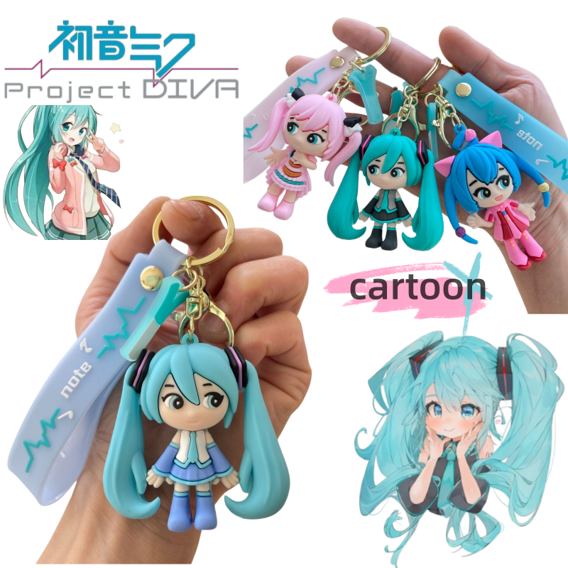 Hatsune Miku Keychain New Crea - Car Accessories Japanese incelemesi ve fiyatı