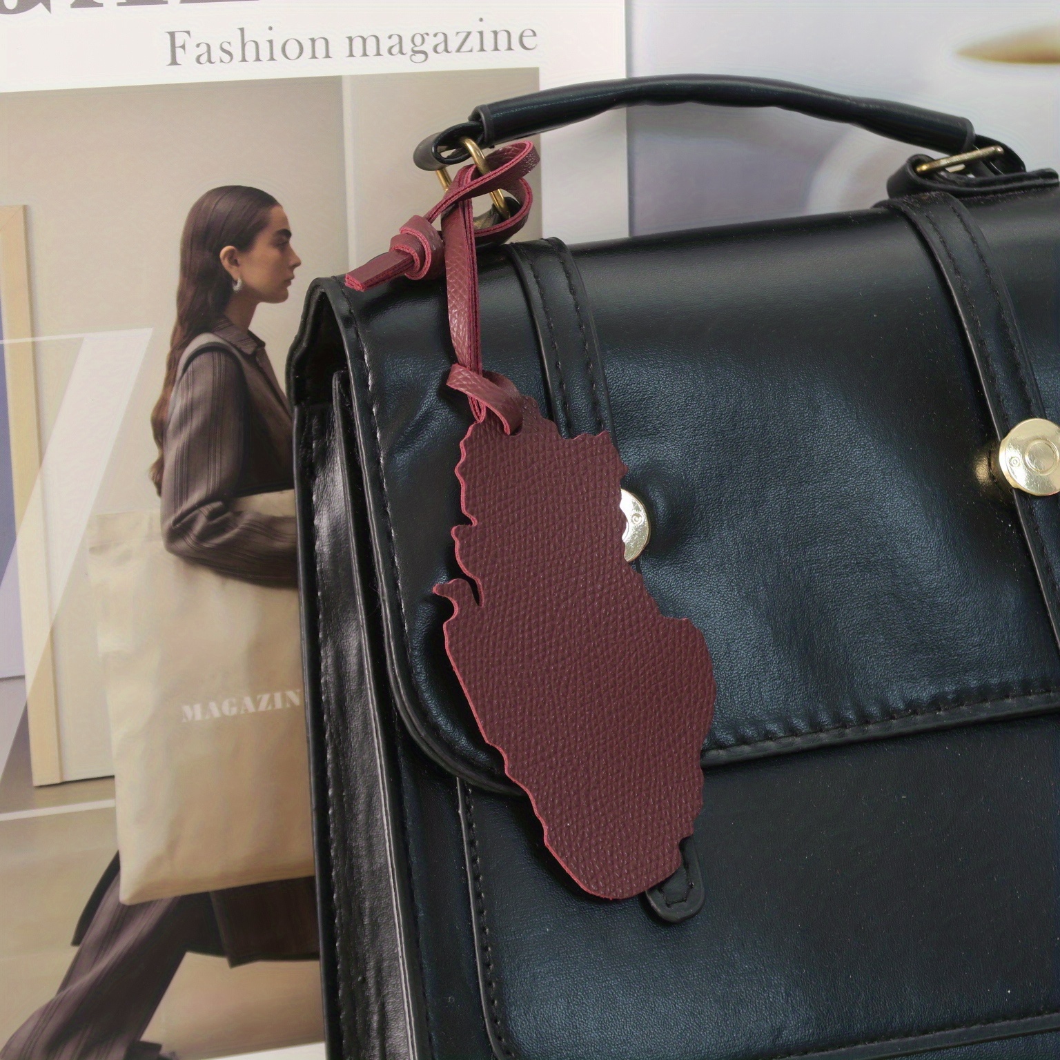 Qatar Map PU Leather Charm - E - Qatar Car Accessories incelemesi ve fiyatı