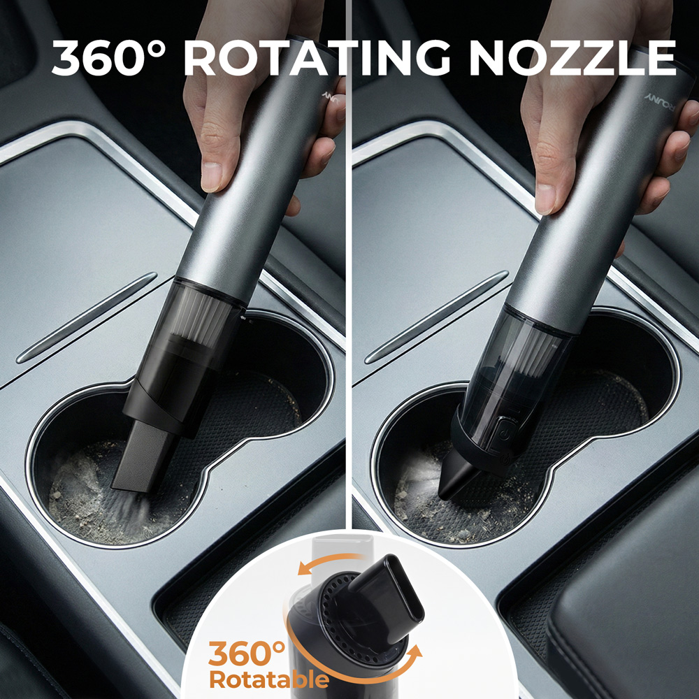 Car Handheld Vacuum Cleaner wi - Wireless Car Charger incelemesi ve fiyatı
