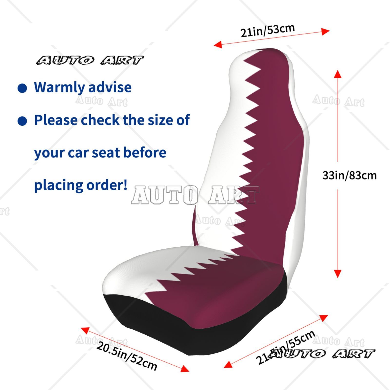 Qatar Flag Printed Patriotic-t - Qatar Car Accessories incelemesi ve fiyatı