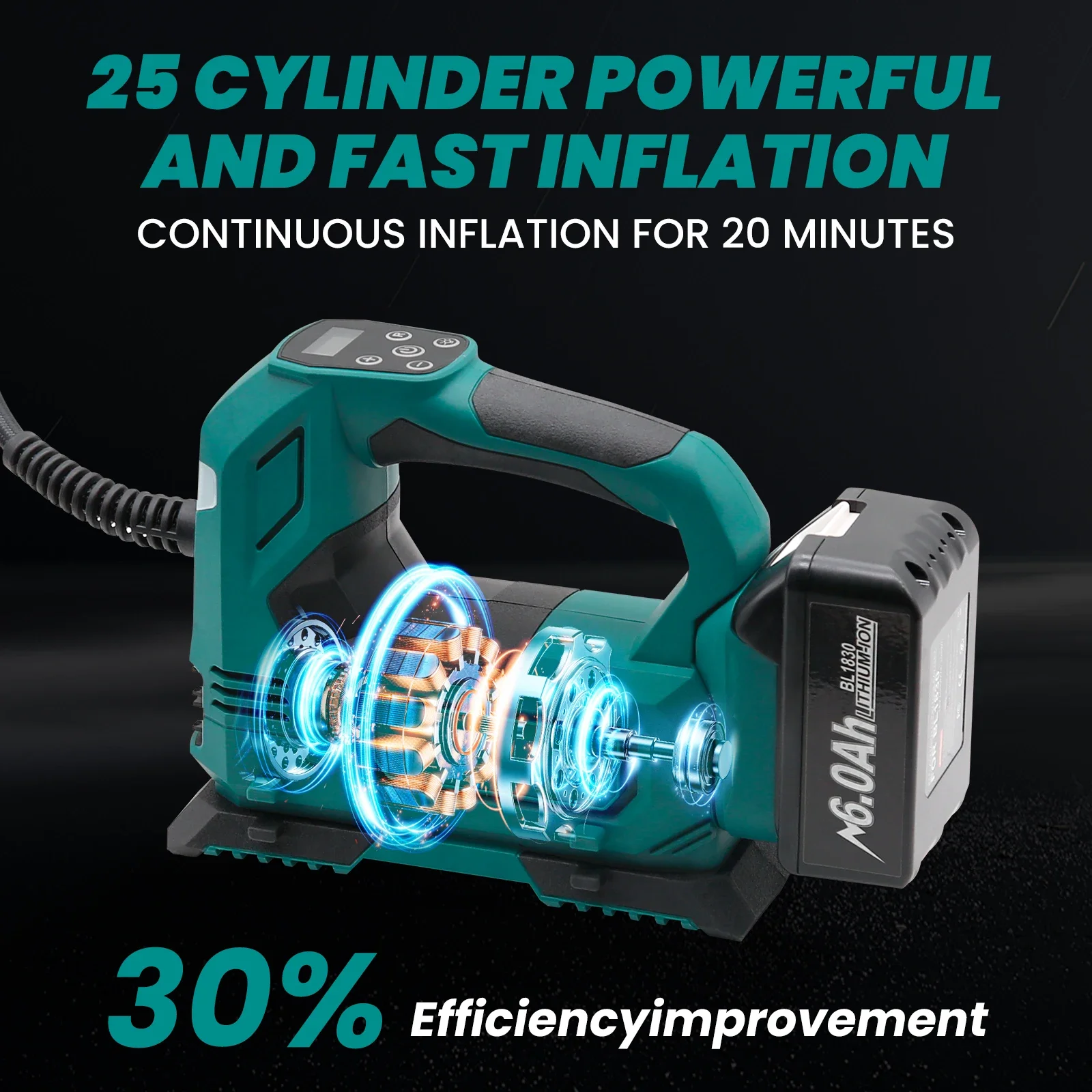 Makita Cordless Air Inflator 1 - Car Portable Tire Inflator incelemesi ve fiyatı