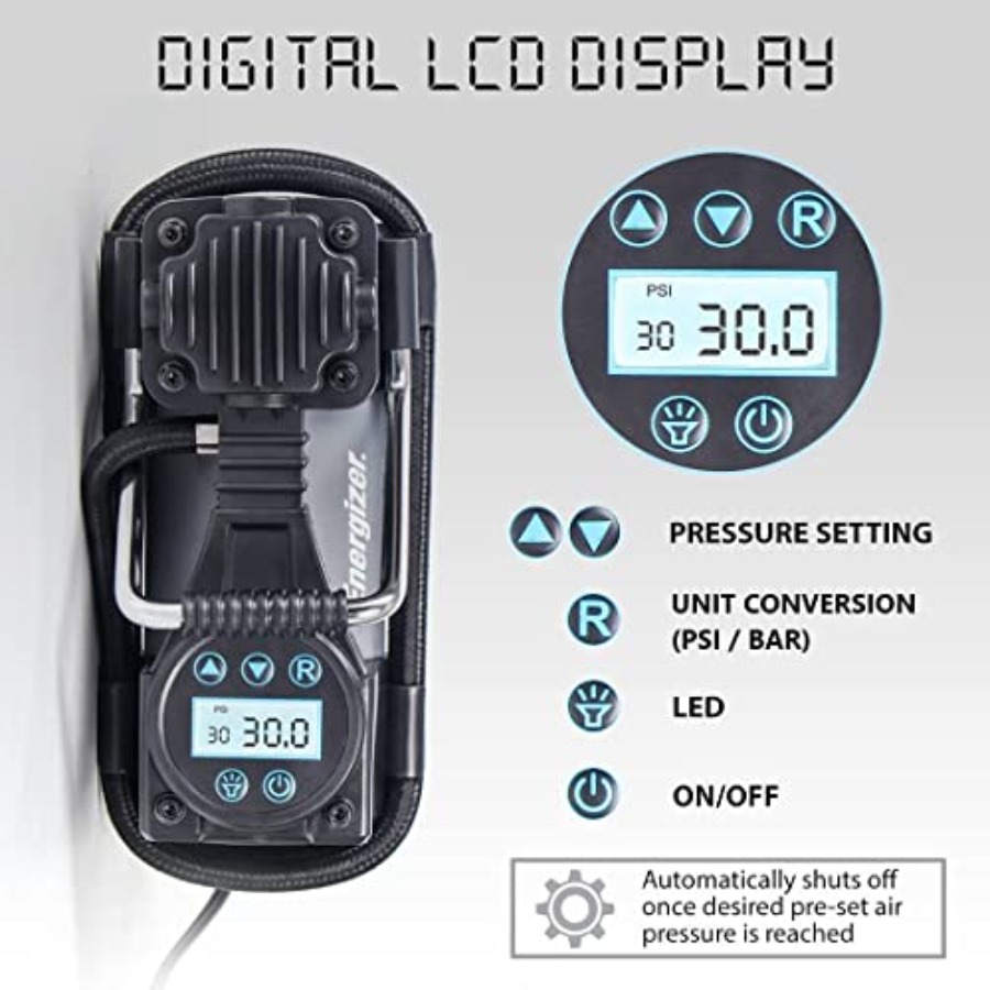Air Compressor Portable Tire I - Car Portable Tire Inflator incelemesi ve fiyatı