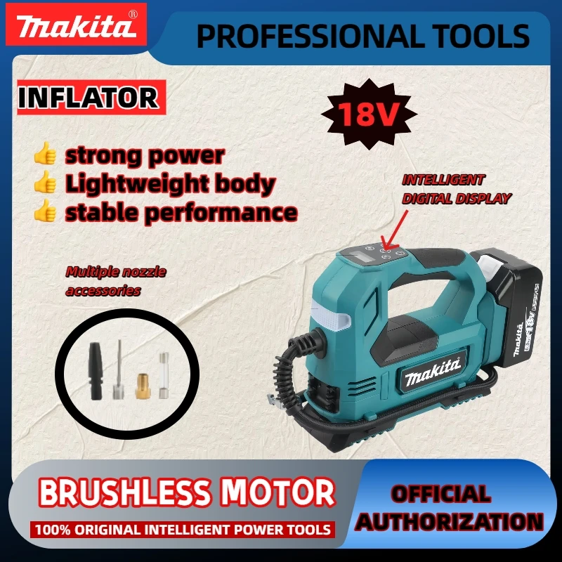 Makita brushless air Pump 18V  - Car Portable Tire Inflator incelemesi ve fiyatı