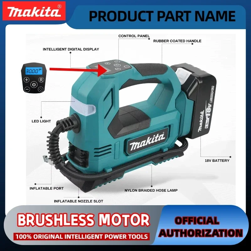 Makita brushless air Pump 18V  - Car Portable Tire Inflator incelemesi ve fiyatı