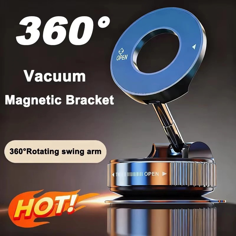 Magnetic Car Phone Holder Vacu - Wireless Car Charger incelemesi ve fiyatı