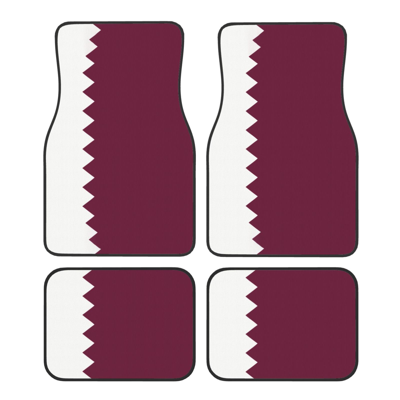 Flag of Qatar Pattern Car Floo - Qatar Car Accessories incelemesi ve fiyatı