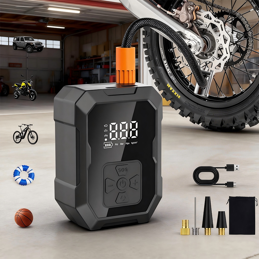 YIJU Mini Air Pump Tire Inflat - Car Portable Tire Inflator incelemesi ve fiyatı